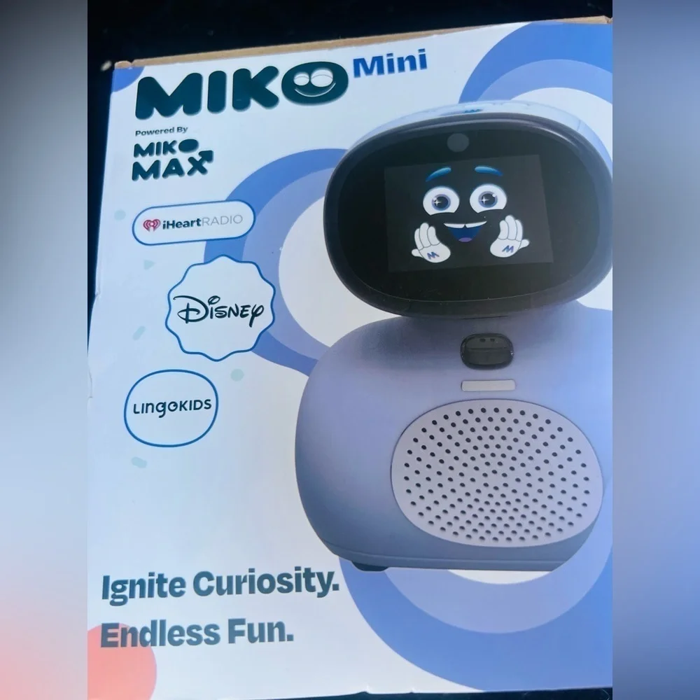 Miko Mini - Purple: AI Robot for Kids | Fosters STEM Learning & Education NEW